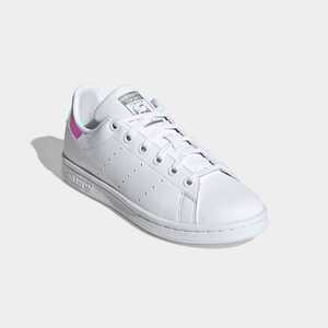 アディダスオリジナルス スタンスミス おしゃれ 通学 通勤 レディース FX7521 WOMEN STAN SMITH J FOOTWEAR WHITE × FOOTWEAR WHITE 22.0