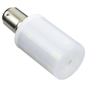 [1球]BA15D 6W 12v 24V 兼用 LED バルブ 平行ピン マリン用 船 ボート 船舶 ヨット 航海灯 6500K 白 ホワイト 防水 電球