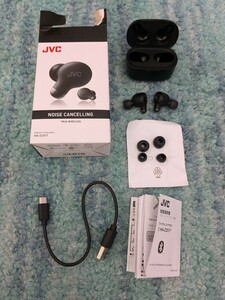 0608u2204　JVCケンウッド JVC HA-Z251T-B ワイヤレスイヤホン Bluetooth ノイズキャンセリング ブラック