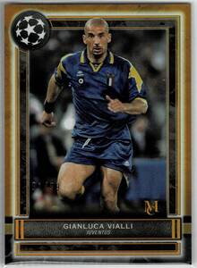 2020-21 Topps Museum Collection UEFA Champion League Gianluca Vialli Copper /99