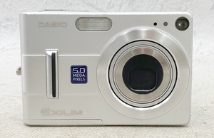 ☆カメラ★CASIO カシオ EXILIM エクシリム EX-Z55 シルバー コンパクト デジタルカメラ デジカメ