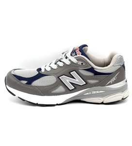 ニューバランス NEWBALANCE 【 M990GJ3 】 グレー ローカット スニーカー f23731