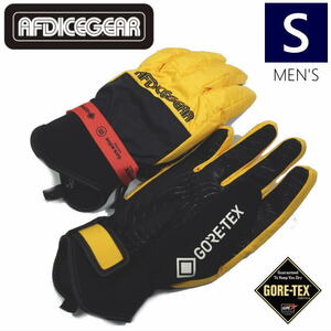 ◆20-21 AFDICEGEAR LT-FINGER GLOVE カラー:YELLOW Sサイズ エーエフディーアイスギア スキー スノーボード