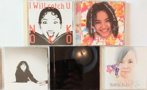 匿名配送　送料無料　NOKKO　ノッコ　　CD 5枚セット