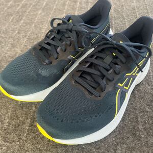 ◆asics アシックス GT-2000 12 EXTRA Wide ランニングシューズ 24.5㎝ ネイビー 新古品◆1011B686