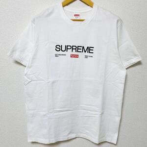 Supreme Est.1994 Tee White Red L 21aw 2021年 白 赤 ホワイト レッド エスト 1994年 ボックスロゴ