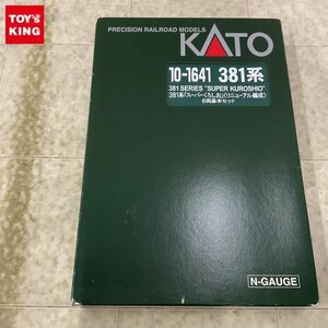 1円〜 動作確認済 KATO Nゲージ 10-1641 381系 スーパーくろしお リニューアル編成 6両基本セット