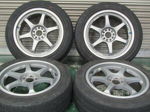 【新品タイヤ付き】5ZIGEN（5次元）プロレーサーGN+　プリウス　86　BRZ　カローラツーリング　7.5J　+48　100　5H　215/45R17■