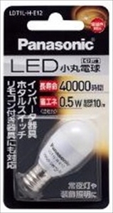 まとめ得 ＬＥＤ小丸球 ＬＤＴ１ＬＨＥ１２ パナソニック 電球 x [6個] /h