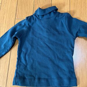 プチバトー 長袖Tシャツsous pull ベビー　サイズ 6Ｍ67cm ネイビー 