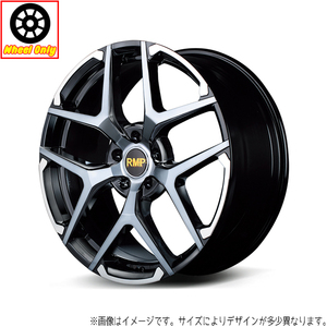 18インチ アルミホイール 5穴 100 MID RMP 025FX 7J +50 カローラスポーツ 4本セット