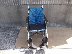 TS-24-0510-04　　日進医療器介助式車椅子ウルトラ　NAH-U1