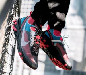 NIKE ナイキ REACT ELEMENT 87 リアクトエレメント87 US10.5 28.5cm AQ1090-006 Solar Red ソーラーレッド