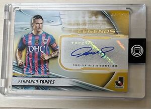 TOPPS Jリーグ DELUXE フェルナンドトーレス 直筆サインカード fernando torres サガン鳥栖