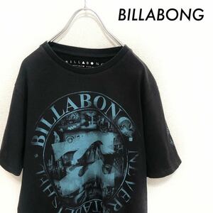 【送料無料】BILLABONG ビラボン★ロゴプリント 半袖Tシャツ ネイビー 紺