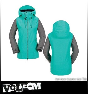 Yahooショッピング価格！【SALE】VOLCOM ボルコム STAVE JACKET TGN スノーボードウェア レディース H0651806　Mサイズ