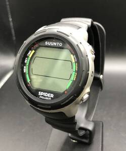 [A]時計★[WH-12651]★(サ60)SUUNTO(スント)★SPIDER 200ｍ★