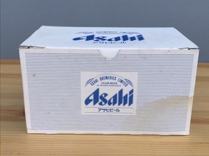 【未使用保管品】 アサヒビール　ビアグラス ビールグラス　6客セット　昭和レトロ