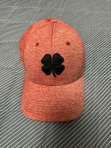 【未使用、新品】BLACKCLOVER キャップ サイズ:L/XL ブラッククローバー ゴルフCAP 帽子 刺繍 LUCKY HEATHER
