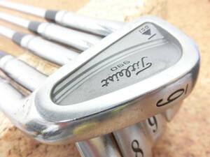 希少 名器♪Titleist タイトリスト DCI 990 / 6～9.P アイアン 5本 スチールシャフト TRUE TEMPER TRI GOLD FLEX-S 中古品♪Y0008