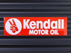 ◆送料\110◆【Kendall MOTOR OIL・ケンドル】※《レーシングステッカー》　(品番ms145)　アメリカン雑貨　ガレージ