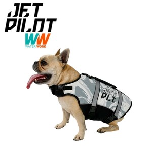 ジェットパイロット JETPILOT 2023 ドッグ ベスト JA23012 ホワイト S ライフジャケット 犬 ペット マリン