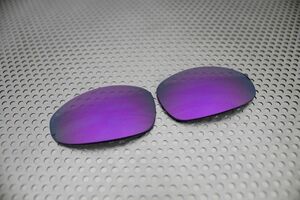 LINEGEAR　オークリー　ジュリエット用交換レンズ　ポリカレンズ　バイオレット　Oakley　X-Metal　Juliet