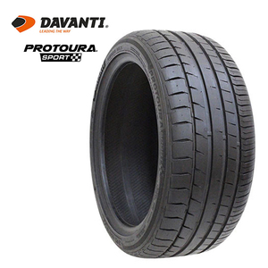 送料無料 ダヴァンティ サマータイヤ DAVANTI PROTOURA SPORT プロトゥーラスポーツ 255/35R19 96Y XL 【1本単品 新品】