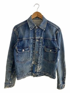 Levi’s◆VT/50s/XX/507/革パッチ期/ジャン/38/デニム/IDG/リペア有//