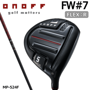 ONOFF AKA フェアウェイウッド MP-524F【7W】【フレックス：R】【オノフ】【フェアウェイウッド】【赤】【アカ】【2024年モデル】