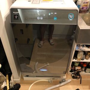 美品　2021年購入　SHARP シャープ ES-G112-TL ドラム式洗濯乾燥機 11kg 6kg 2020年製 清掃済み