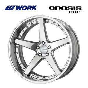 送料無料 ワーク GNOSIS CVF FULL REVERSE ディープコンケイブ DEEP RIM Wdisk 12J-19 +69～－48 5H-114.3 【1本単品 新品】