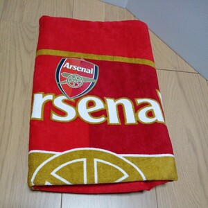 アーセナル【ARSENAL　タオル　1枚】表記サイズ：70cm×140cm　バスタオル　サッカー