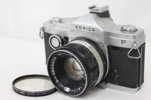 Y2472 コニカ Konica Autorex P Konica Hexanon 52mm F1.8 フィルムカメラ ボディレンズセット ジャンク