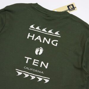 ●送料390円可能商品 ハンテン HANGTEN 新品 メンズ 快適 バックプリント 長袖 ロング Tシャツ ロンT Lサイズ[SN402-YG4-L] 一 三 弐★QWER