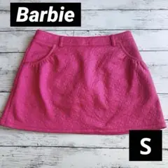 Barbie バービ✖️パーリーゲイツ　ゴルフウェア　スカート　ピンク　S