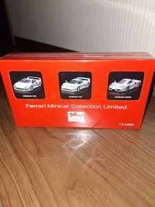 未開封　京商 サークルKサンクス 30周年記念限定 1/64 FERRARI F40 F50 ENZO セット ミニカー フェラーリミニカーコレクションリミテッド