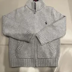 Ralph Lauren グレー ニット ジャケット