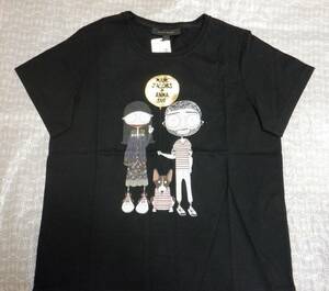 ◆ＭＡＲＣＪＡＣＯＢＳ×ANNASUI◆コラボ◆マークジェイコブス&アナスイ◆Ｔシャツ◆Ｍ◆ユニセックス◆ポルトガル製◆ANNASUI◆