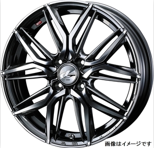 【個人宅発送可能】Weds ウェッズ 17×6.5J +42 5穴 PCD100 BMCMC ホイール 1本 LEONIS LM レオニス レオニス・エルエム (41103)