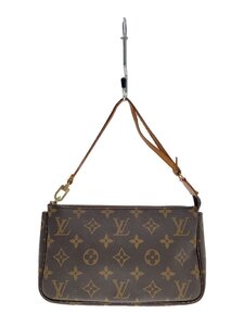 LOUIS VUITTON◆1)ポシェット・アクセソワール_モノグラム・キャンバス_BRW/PVC/BRW