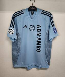 02-03アヤックス Ajax(A)#9 イブラヒモビッチ IBRAHIMOVIC 半袖 adidas UEFA CL仕様 L