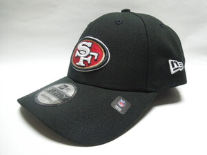 12/NFL サンフランシスコ・49ers 9FORTY 940 NEW ERA ニューエラ キャップ 帽子 アメリカンフットボール ブラック 新品