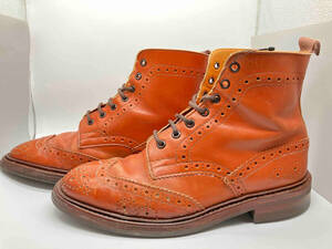 Tricker’s Paul Smith トリッカーズ ポールスミス 6670 カントリーブーツ UK7 26.0cm ブラウン レザー