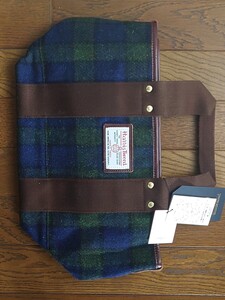 送料込ヘミングス Harris Tweed ハリスツイード トートバッグS(品番4019806) 税込14040円2016年頃購入サイズ:横25×縦22×マチ16.5cm