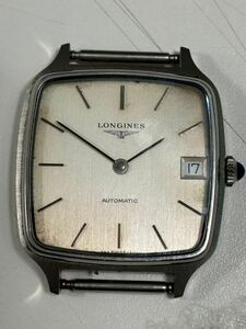 1円スタート　 LONGINES ロンジン 腕時計 自動巻き スクエア デイトケースのみ　稼働品