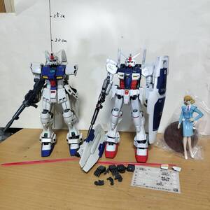 MG1/100 ガンダム GP01 ガンダム試作1号機 ゼフィランサス 試作3号機 ステイメン 完成品 ジャンク ガンプラ フィギュア フルバーニアン