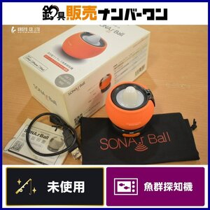 CHO & Company SONA.r Ball ソナーボール 浮き型 ワイヤレス魚群探知機 ワイヤレスポータブル 魚群探知機 魚探 バス釣り ワカサギ釣り 等