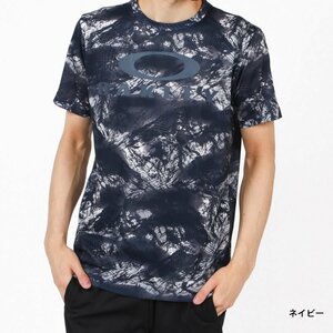 新品★オークリー/半袖機能シャツENHANCE QD SS TEE GRAPHIC 11.0 FOA402423 0529T(ネイビー)