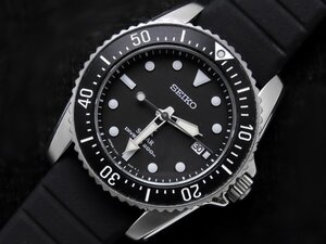 1円～★質流れ★SEIKO PROSPEX Diver Scuba セイコー プロスペックス ソーラー 200m防水 SBDN075 V147-0CS0 サファイアクリスタル 保証残有